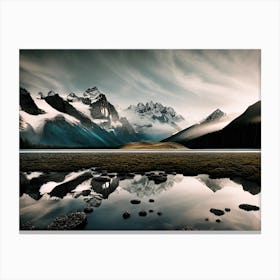 Mountain - Reflection Canvas Print