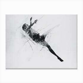 Dancer In Flight Canvas Print