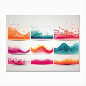 Abstract Wave 4 Canvas Print