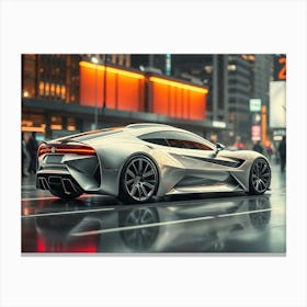 Futuristic Sports Car 7 Leinwandbild