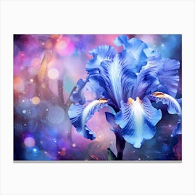 Blue Iris 6 Canvas Print