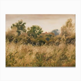 Meadow At Dusk Canvas Print