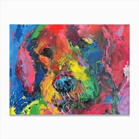 Colorful Dog Canvas Print