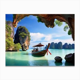 Thailand landscape 3 Canvas Print