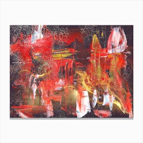 Painting Abstract Illustration Energy Power In Modern Style 07 Canvas Print