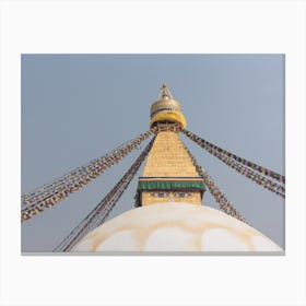 Nepal Buddhist Temple Canvas Print