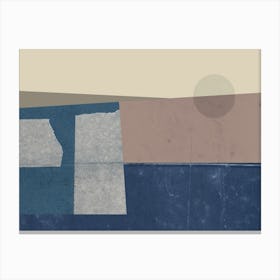 Land Abstract Canvas Print