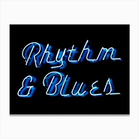 Rythm And Blues The Alabama Music Hall Of Fame Canvas Print