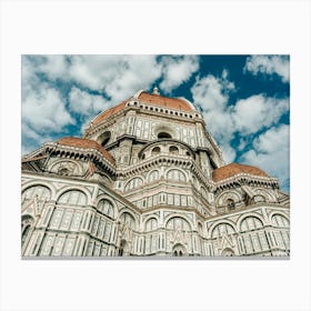 Details Of The Duomo Of Florence In Italy Canvas Print
