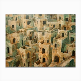 City In The Middle Of Nowhere Canvas Print