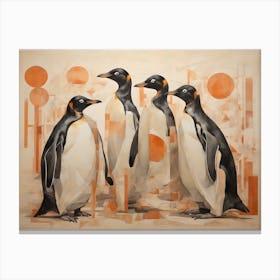 Penguins Canvas Print