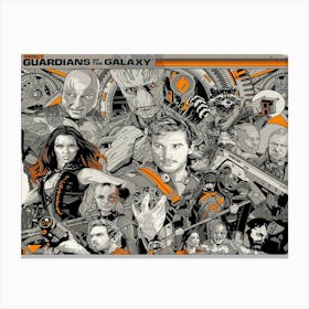 Guardians Of The Galaxy Film & Movie 1 Canvas Print