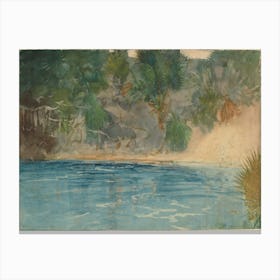 Blue Spring, Florida (1890), Winslow Homer Canvas Print