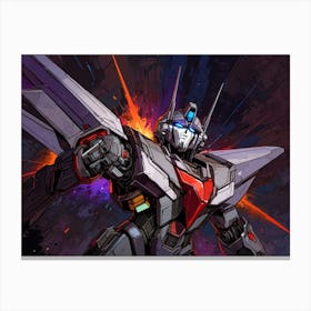 Transformers 4 Canvas Print