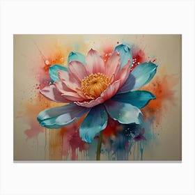 Lotus Flower 6 Canvas Print