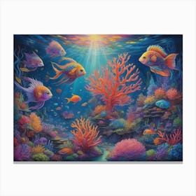 Underwater Wonderland Canvas Print
