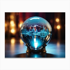 Crystal Ball 4 Canvas Print