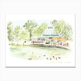 Victoria Park, London Canvas Print