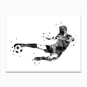 Male Soccer Player Goalkeeper 1 Canvas Print