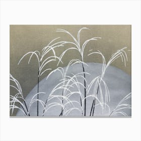 Birds From Momoyogusa –Flowers Of A Hundred Generations, Kamisaka Sekka (27) Canvas Print