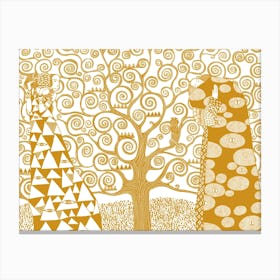 Tree Of Life (remake after Klimt) Canvas Print