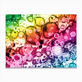 Alcohol Ink Colors 1 Canvas Print