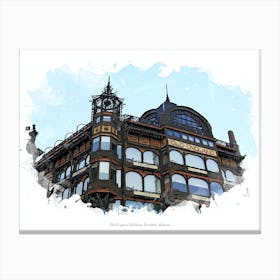 Old England Building, Brussels, Belgium Canvas Print