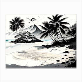 Beach 2 Canvas Print