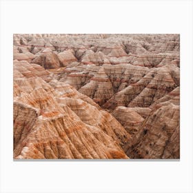 Badlands National Park Hills Canvas Print