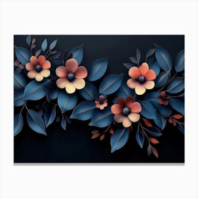 Floral Arrangement Canvas Print