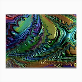 Fractal Art Background Image Canvas Print