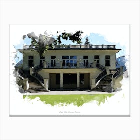 Klimt Villa, Vienna, Austria Canvas Print