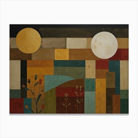 Abstract Landscape Canvas Print