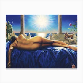 Psyche & Amor (2023) Canvas Print