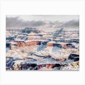 Grand Canyon Winter Storm Canvas Print
