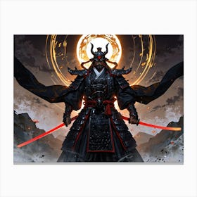 Samurai Warrior 12 Canvas Print