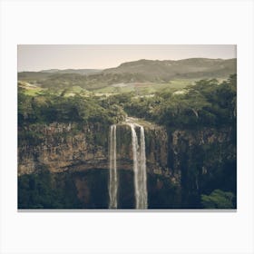 Waterfalls In Colombia Canvas Print