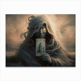 Tarot Card Canvas Print