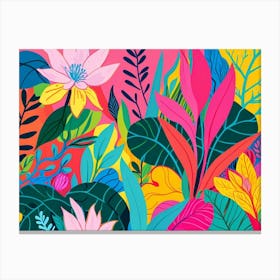 Tropical Jungle Canvas Print