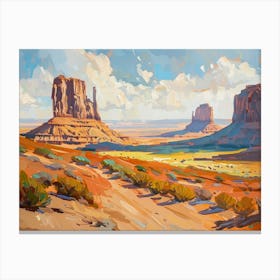 Western Landscapes Monument Valley 5 Canvas Print