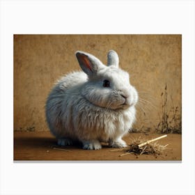 White Rabbit 1 Canvas Print