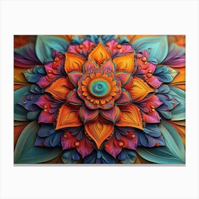 Mandala Canvas Print