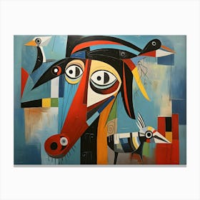 Modern Dog 6 Canvas Print