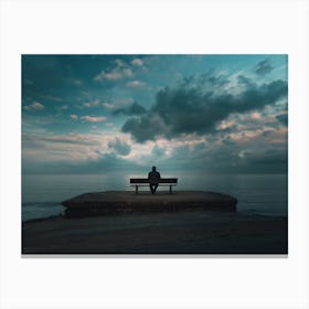 Sea side Canvas Print