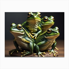 Frogs Canvas Print