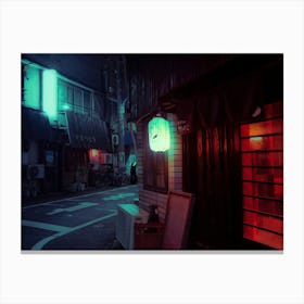 Late Night In Tokyo Canvas Print