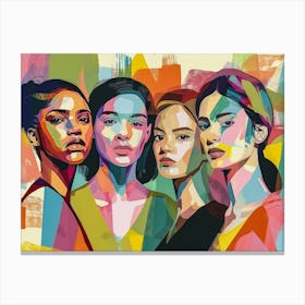 Women Of Color 13 Canvas Print