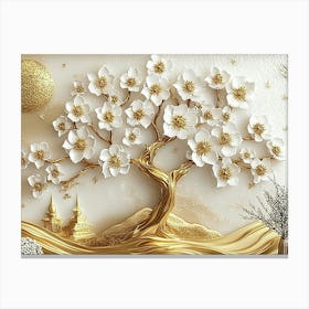 Tree Of Gold 6 Canvas Print