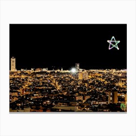 Barcelona Skyline 2023092421534rt1pub Canvas Print