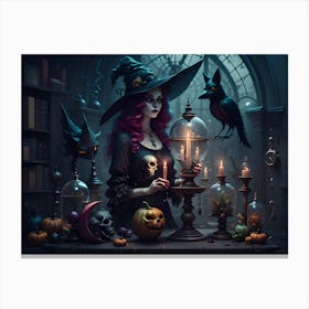 Witchy Vibe (2) Canvas Print